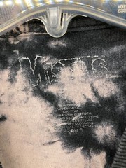 Misfits Mens Band TShirt Medium Black Bleach Wash Rock