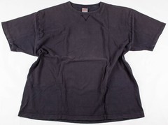 Vintage Late 1990s Faded Black V-Stitch Collar USA Made Shirt Boxy Men’s Size XL