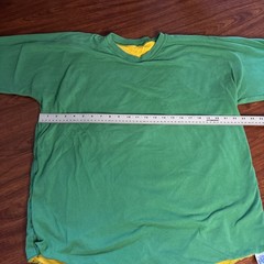 Vintage Russell Athletic Two Tone Double Face T-Shirt Size XL 80s 90s