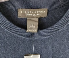 The Men’s Store at Bloomingdale’s Cashmere Blend Sweater Tee M True Navy S/S