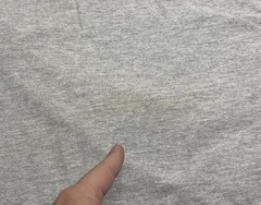 VTG UNC University of North Carolina Logo Gray T-Shirt Team Starter Men L STAINS