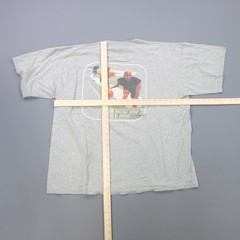 Rare Vintage NIKE Michael Jordan 23 Jumpman Basketball T Shirt 90s Gray Size XL