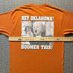 Vintage Texas Longhorns Oklahoma Sucks Funny Shirt Jerzees Boomer This Rivalry L