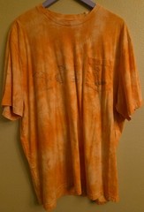 American Eagle Outfitters Snoopy and Woodstock T shirt Mens XXXL Orange Pocket