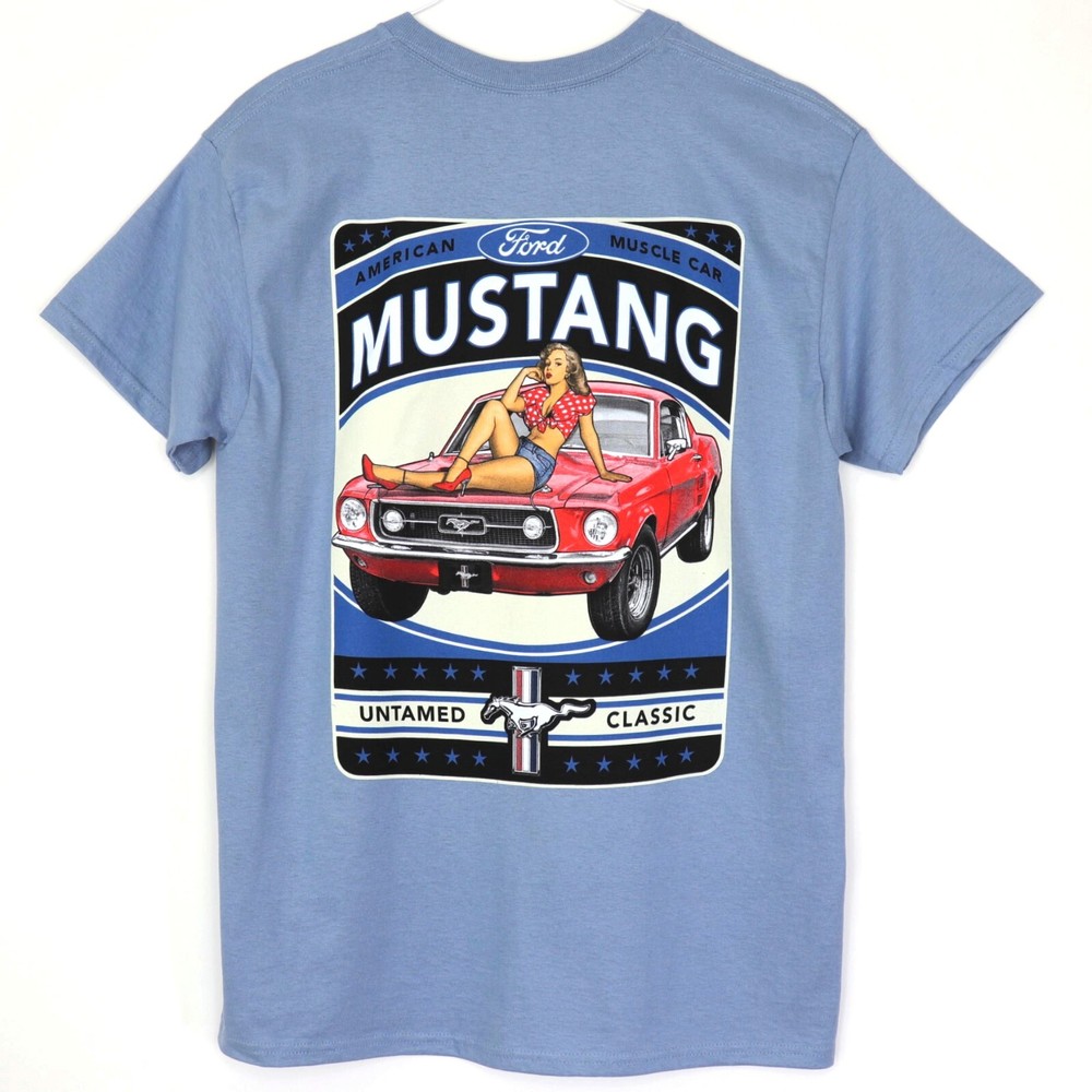 Joe Blow T’s Ford Mustang Untamed Classic T-Shirt 1st Gen American Muscle Car