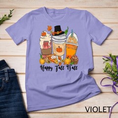 Happy Fall Y’all Pumpkin Truck Autumn Thanksgiving Unisex T-shirt