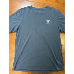 TravisMathew T-Shirt Mens Large Gray Drinking Team Graphic Short Sleeve Tee