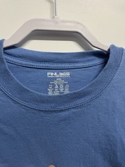 Finish Line Athletics FNL365 T Shirt Blue Cotton Men’s 2XL Top Crew *loose hem*