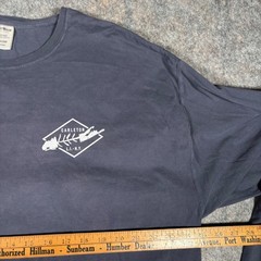 ComfortWash T-Shirt 2XL Blue South Shore Long Island NY Carleton Fishing Boating