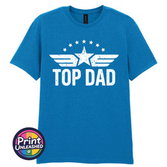 Classic Top Dad Tee Funny Dad T Shirt Retro Print Father’s Day Gift for Dad Tee