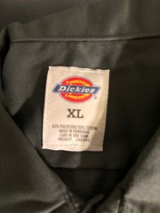 Dickies New w tags L work shirt Long Sleeve dark gray Mint perfect gift idea