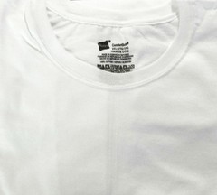 NEW MEN HANES COTTON WHITE COMFORT SOFT SHORT SLEEVE set 3 T-SHIRT 2XL