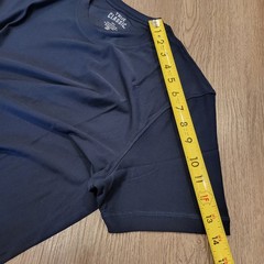 2 True Classic Men’s Short Sleeve Shirt Active Polyester/Spandex Navy Blue Small