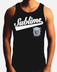 SUBLIME LOGO Heavy Metal Band Black Tank Top