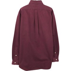 Ralph Lauren BLAKE Men’s Long Sleeve Button-Down Shirt Wine Red M Japan