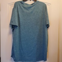 All In Motion turq. stretch SS tee mens sz. XL