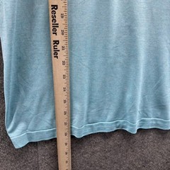 Lululemon Shirt Mens Small Baby Blue Crewneck Athletic Training Metal Vent Tech