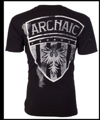 ARCHAIC by AFFLICTION American Flag UPRISING NOW Short Sleeve Slim Fit T-shirt