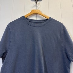 Common People Mens Minimalist Ottoman Textured T-Shirt Size M Closet Staple NWT
