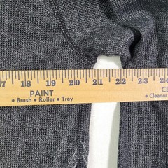 Volcom Men’s XL Encore Marled Thermal Long Sleeve Crew Neck T-Shirt Gray Cotton