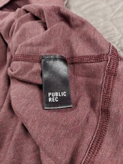 Public Rec Shirt Mens XL Pima Cotton Tencel Spandex Athletic Tee Gym Training