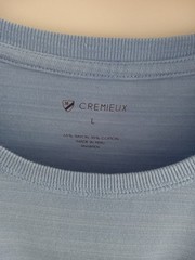 Cremieux Men’s Size L Short Sleeve T-Shirt Crewneck Light Blue