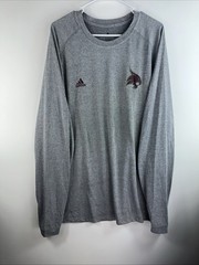 Adidas x Texas State Bobcats Football Men’s 2XL Climalite L/S Training T-Shirt