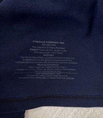 Tyndale FR Henley Shirt Mens LG 21” X 29” Flame Resistant FRMC USA CAT 2