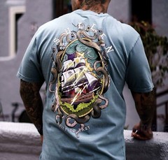 Sullen Art Collective Thru Storms Premium SCM5617 Short Sleeve T-shirt For Men