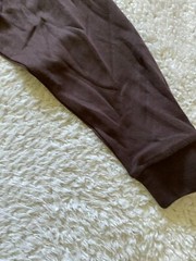 John Ashford Men Long Sleeve High Neck T-Shirt Brown Size L Cotton