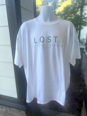 Vintage Lost Tv Show The Final Season White T-Shirt 2XL