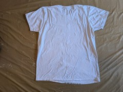 Bud Light Promo Hanes Nano-T Large (Fits XS) 100% Cotton, 2010s Graphic Beer T