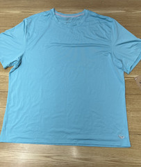 Camiseta Para Hombre Casual Manga Corta Con Cuello Redondo 2 piezas Talla XXL