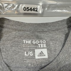 Adidas The Go-To Tee Mens Size L Cotton Blend Short Sleeve Crew-Neck T-Shirt
