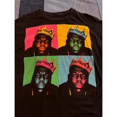 Brooklyn Mint Notorious BIG Biggie Smalls Pop Art Crown T-Shirt Black XL Hip Hop