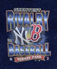 47 Brand Vintage Tubular RED SOX / YANKEES Greatest Rivalry in Baseball Shirt XL