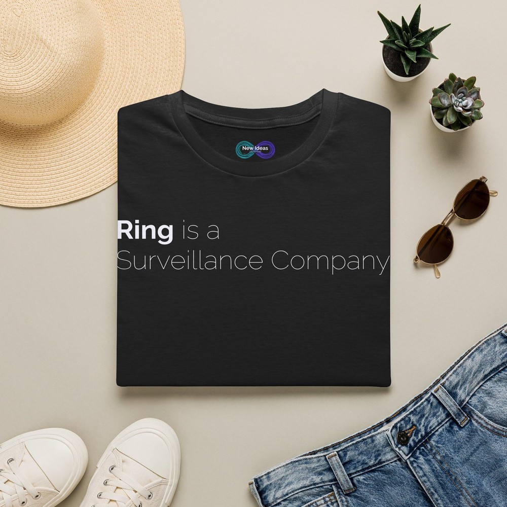 Ring Surveillance Company T-Shirt | Subtle Logo Shirt
