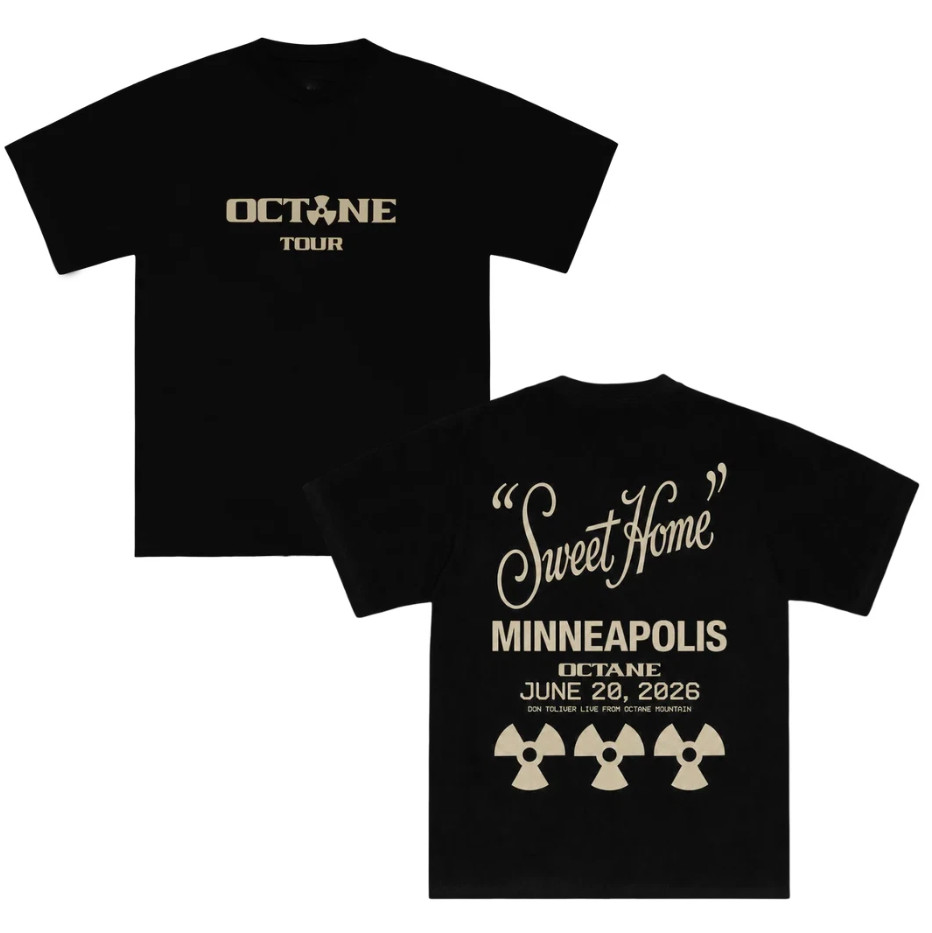 Don Toliver Merch – Octane “Sweet Home” Minneapolis On June 20, 2026 Shirt