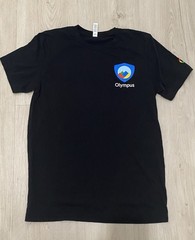 Google Olympus Project Promo T Shirt Medium Black Cotton Employee Tech Swag Mens