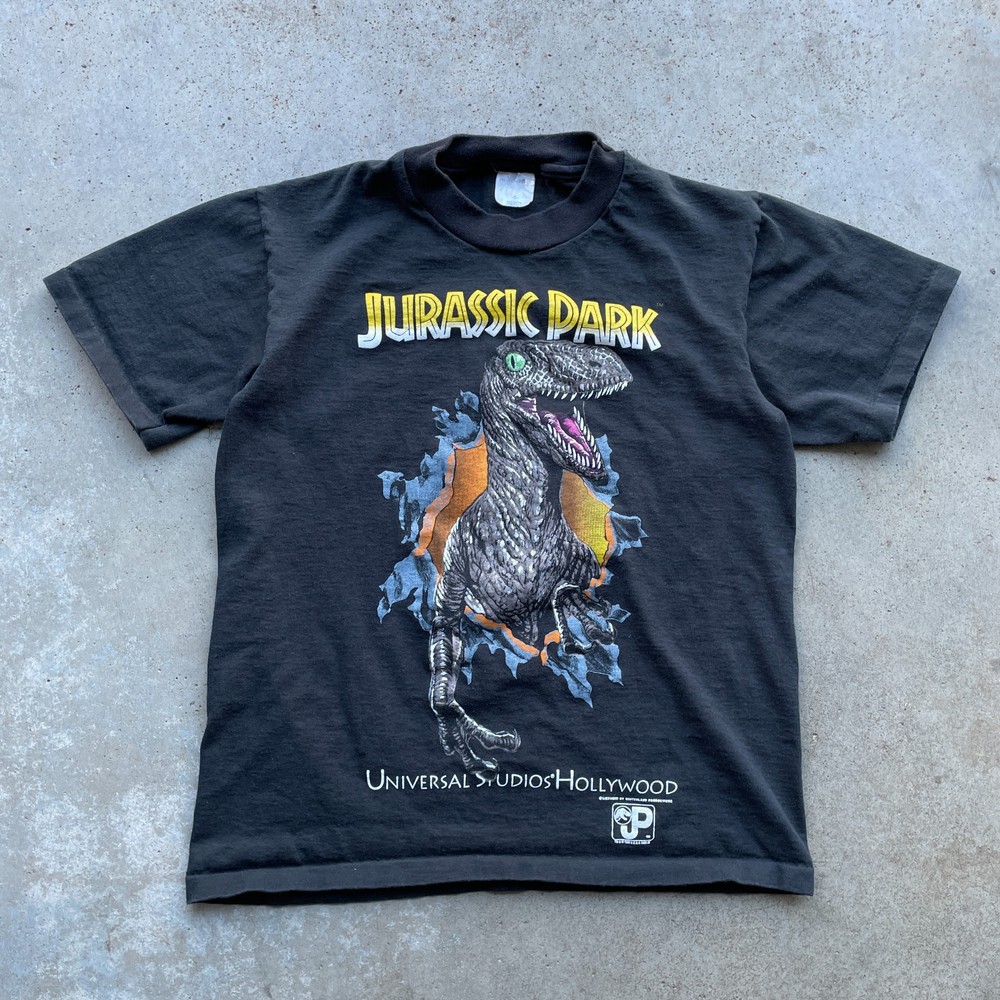 Rare 1993 Jurassic Park Universal Studios Hollywood Shirt Classic 90’s Movie [S]
