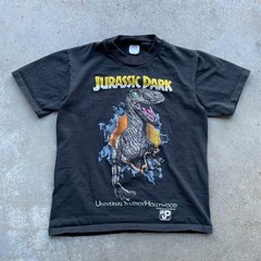 Rare 1993 Jurassic Park Universal Studios Hollywood Shirt Classic 90’s Movie [S]