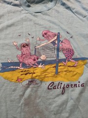 Vintage 80S California Raisins T-Shirt Men’s Xl Volleyball Single Stitch