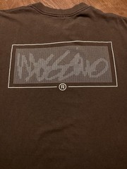 Vintage 90s Mossimo Shirt Size XL Brown Single Stitch Skater Grunge Era 2 Sided