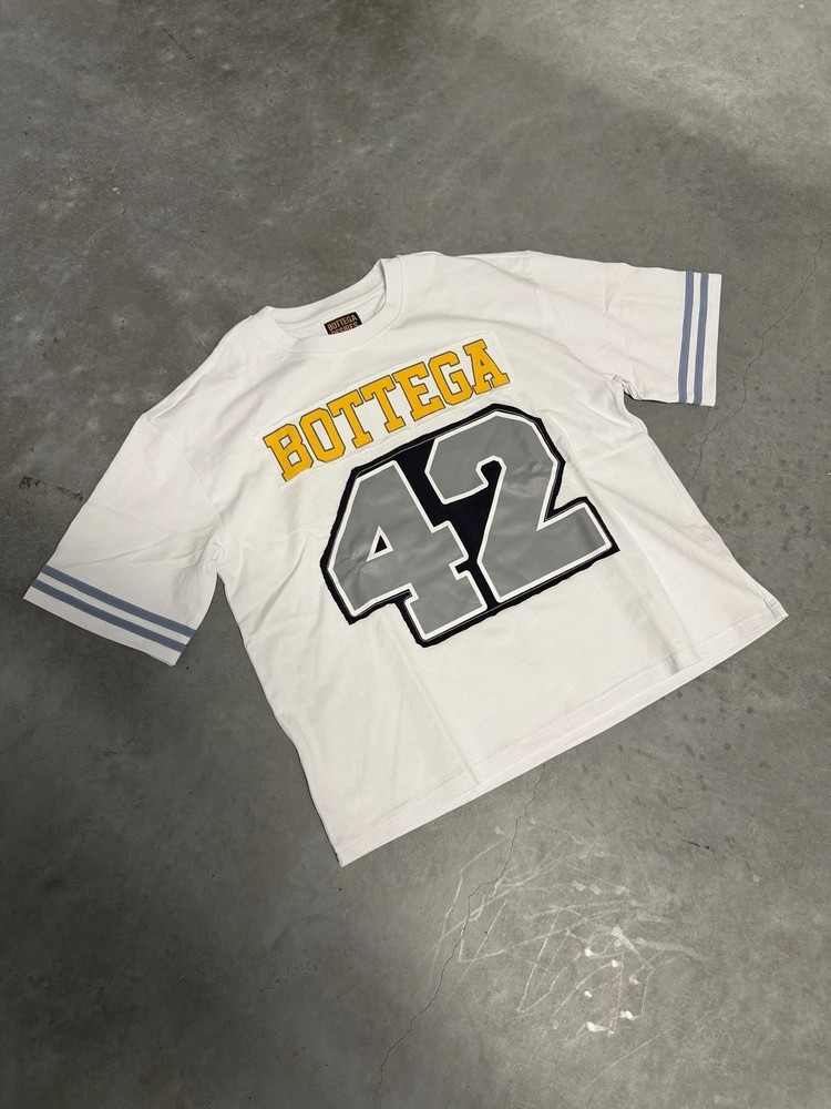 Bottega Desires Jackie Robinson Tee White