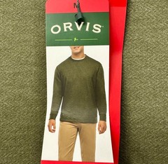 Orvis Men’s Long Sleeve Crew Shirt