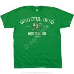 GRATEFUL DEAD-THE GARDEN-1977-BOSTON MA-T-SHIRT M-L-XL-XXL Garcia,Wier,Lesh,Hart