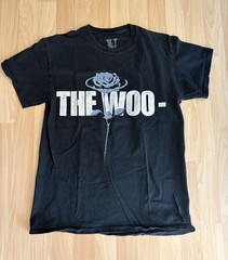 NEW IN HAND POP SMOKE x VLONE The Woo T Shirt Medium AUTHENTIC