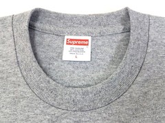 Supreme Molotov Tee Heather Grey Size L SS18 T-Shirt Rage Against The Machine
