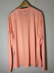 Johnnie O Shirt Men XXL Starfish Coral Gavin UPF 50 Sun Protection Long Sleeve