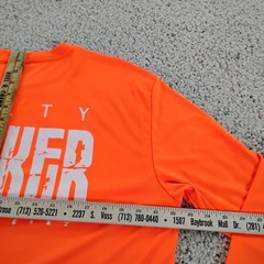 Dirty Hooker Shirt Mens Large Orange Performance Fishing Beach Beer Outdoor A8